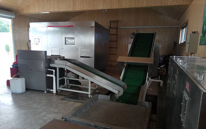 HANBOK韓博2T有機垃圾處理設備|CFCZ-YJ2000有機垃圾處理設備