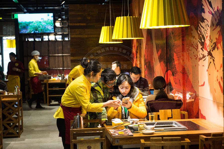 巴奴火鍋無煙火鍋?zhàn)溃阋娺^嗎？