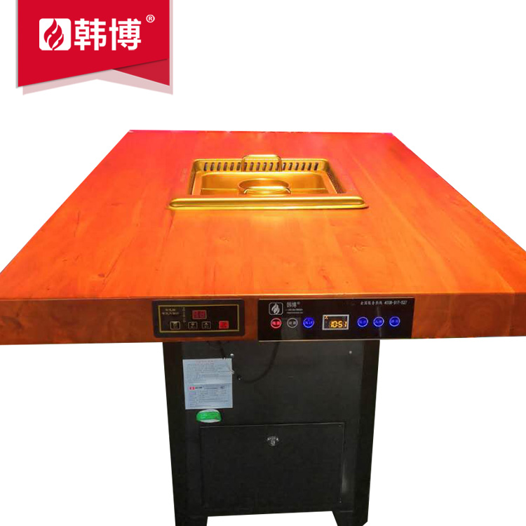 老榆木無(wú)煙火鍋?zhàn)罒o(wú)煙火鍋設(shè)備韓博定制