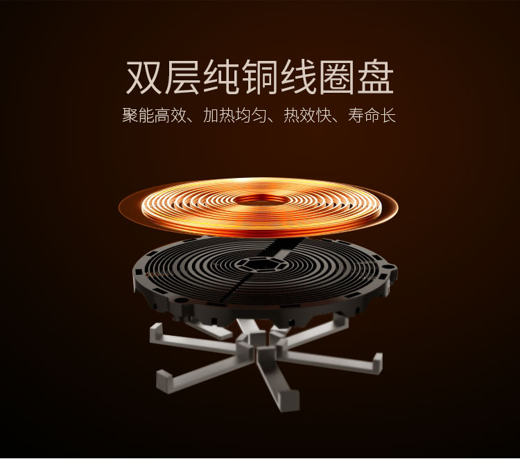 大熊貓火鍋電磁爐直徑328mm2800wda大功率電磁爐九五工匠定制(圖7)
