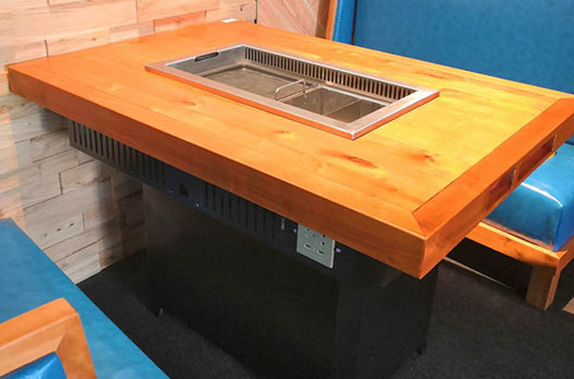 無(wú)煙燒烤桌